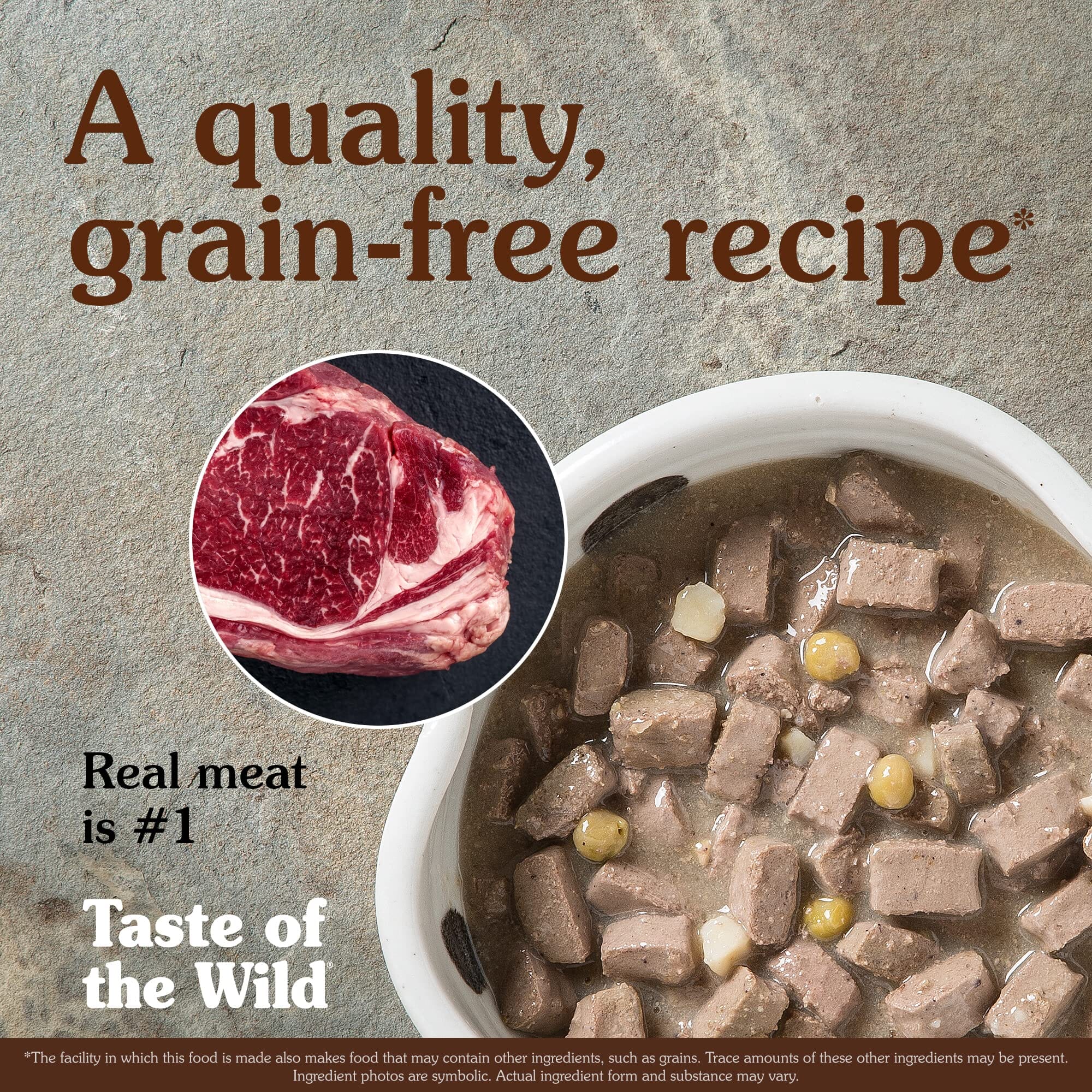 Diamond Pet Foods Taste of the Wild Bison Venison and Lamb Grain-Free High Prairie Canned Dog Food - 13.2 Oz - Case of 12 - Image 2