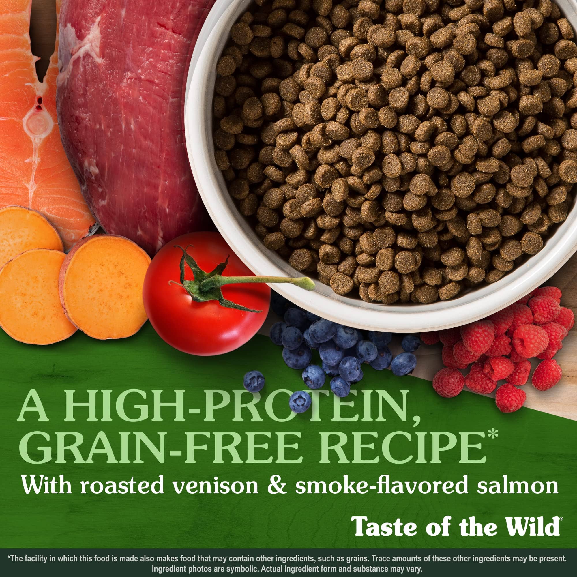 Diamond Pet Foods Taste of the Wild Grain-Free Chicken Venison and Salmon Rocky Mountain Dry Cat Food - 14 Lbs - Image 3