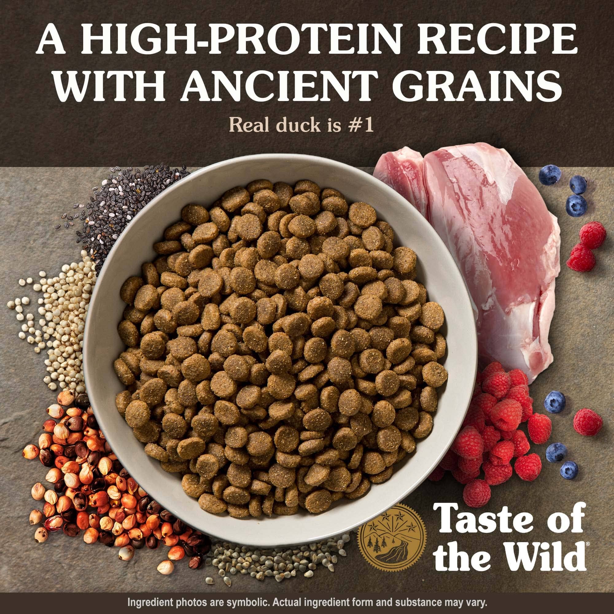 Diamond Pet Foods Taste of the Wild Roasted Fowl with Ancient Grains Wetlands Dry Dog Food - 5 Lbs - Image 3