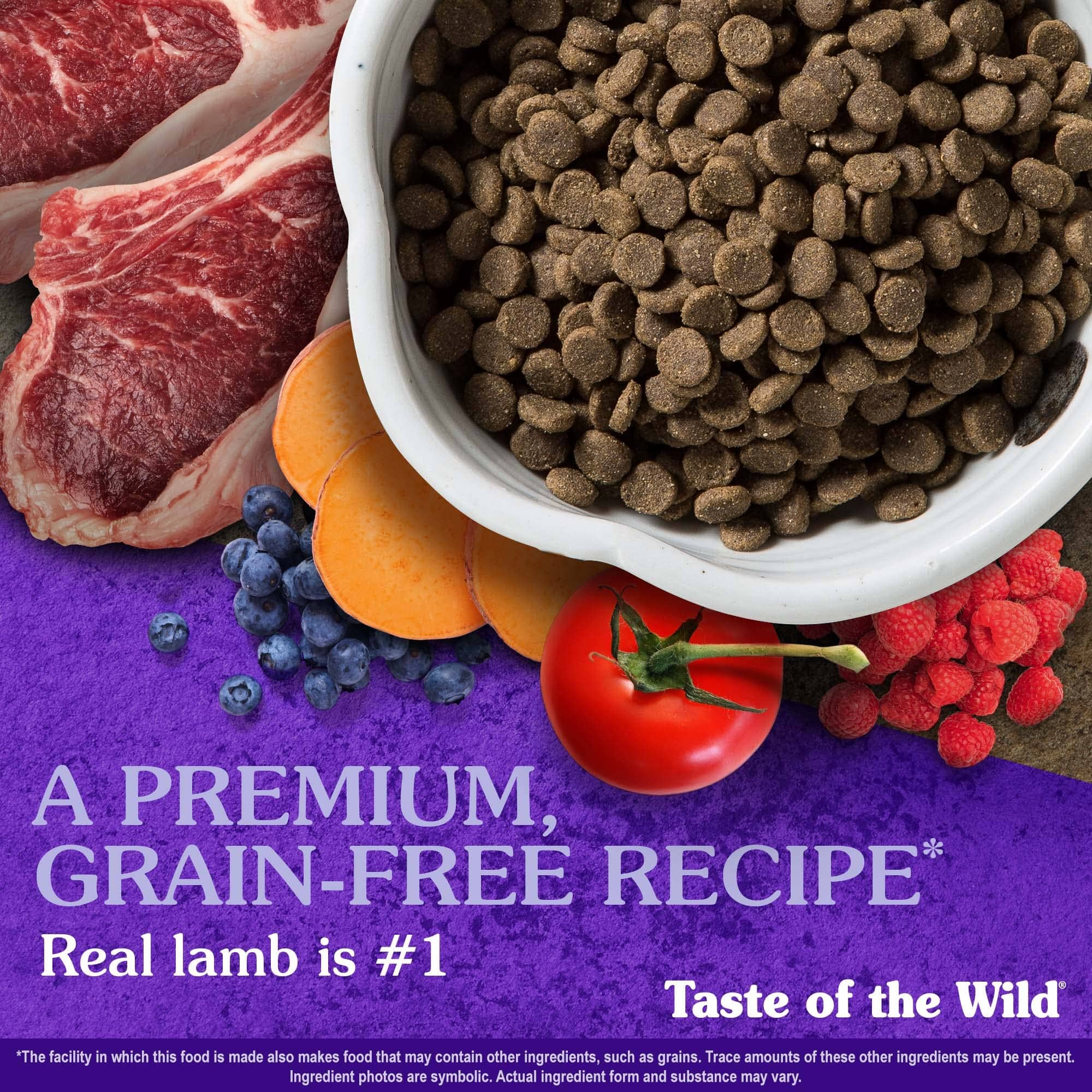 Diamond Pet Foods Taste Of The Wild Roasted Lamb Grain-Free Sierra Mountain Dry Dog Food - 5 Lbs - Image 3