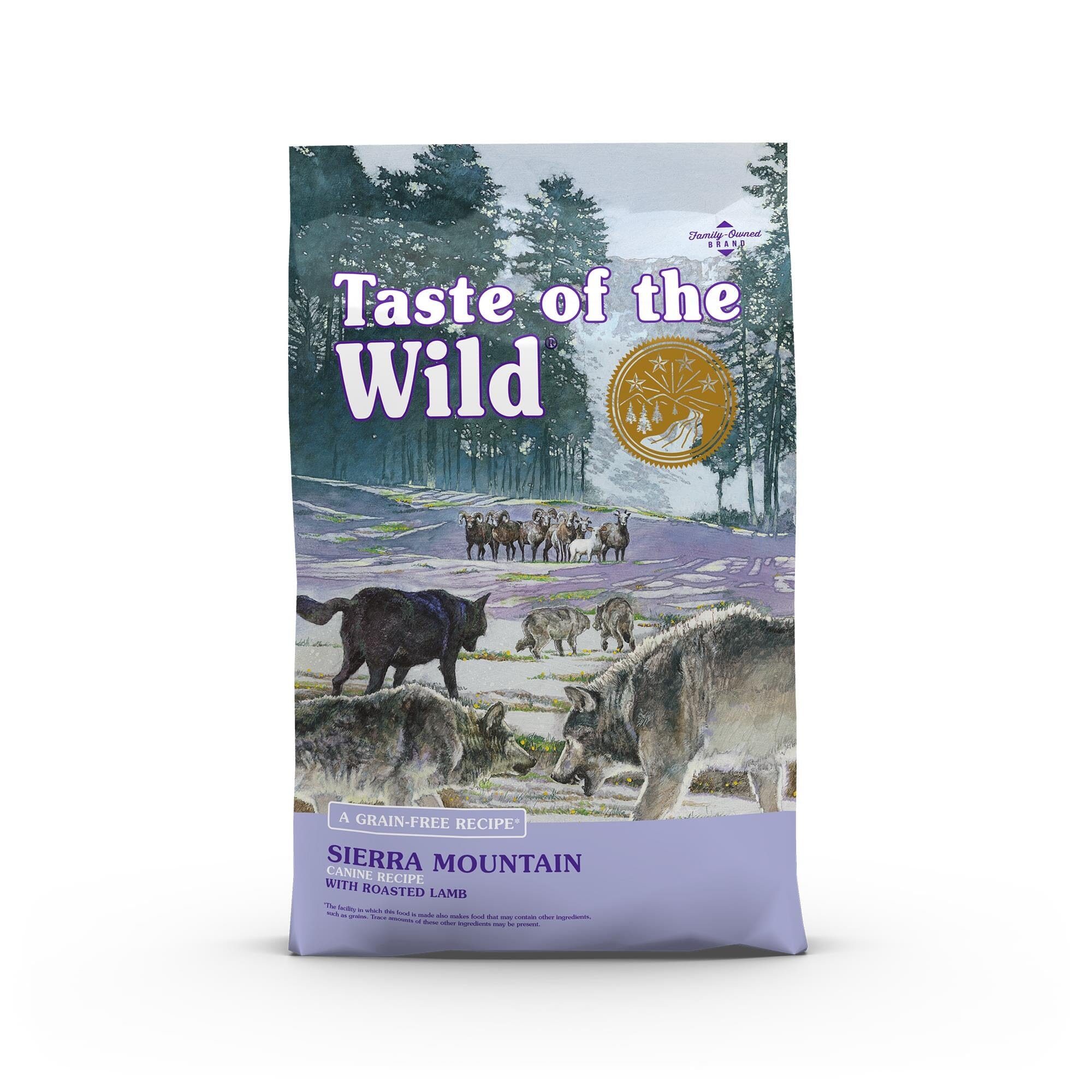 Diamond Taste Of The Wild Mountain Roasted Lamb with Ancient Grains Dry Dog Food - 5 Lbs