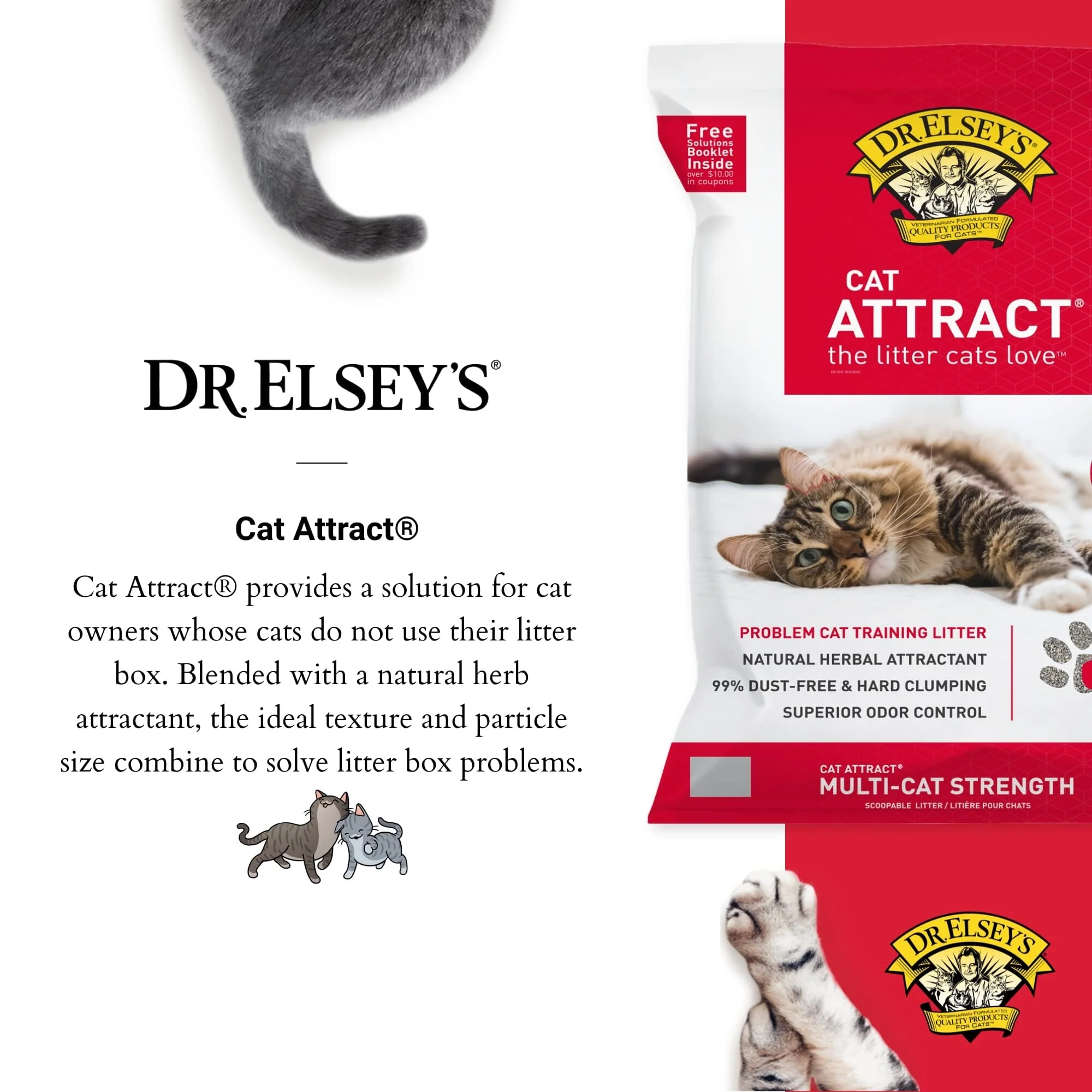 Dr. Elsey’s® Cat Attract™ Cat Litter - 40 Lbs - Image 2