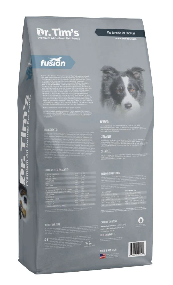 Dr. Tim's Fusion Ultra Athlete Formula Dry Dog Food - Image 2