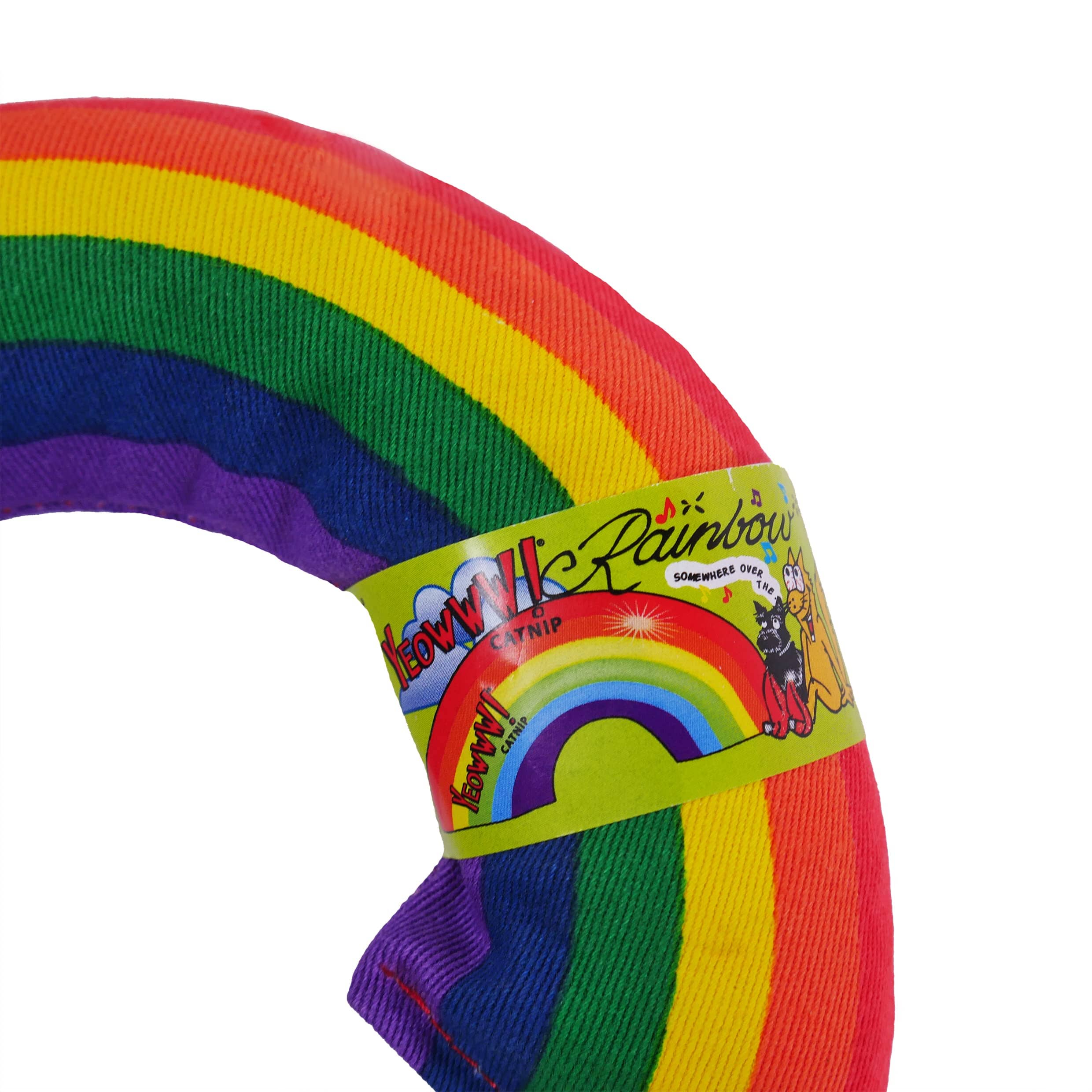 Ducky World Yeowww!® Rainbow Catnip Toys 6 Inch - Image 4