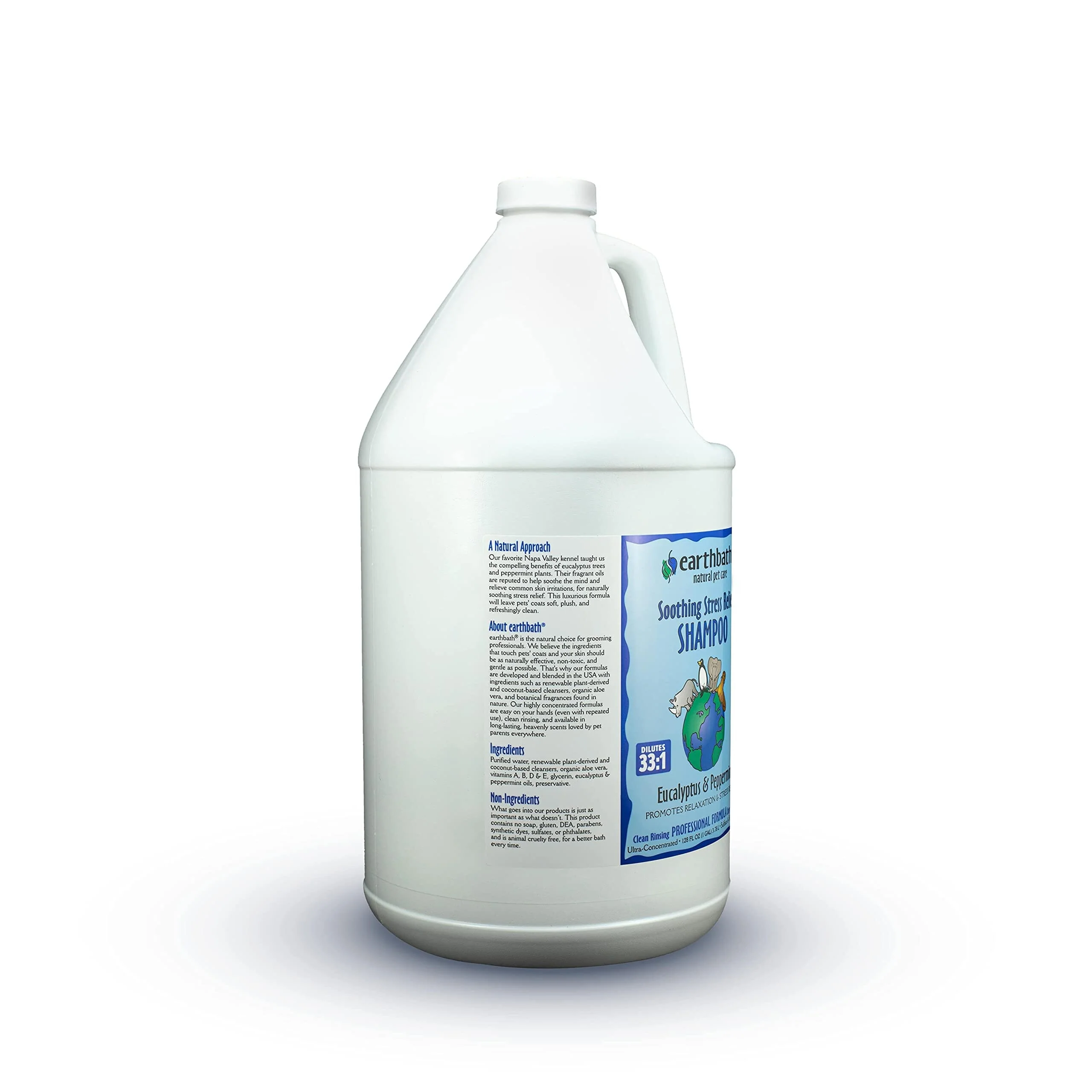 Earthbath Eucalyptus and Peppermint Dog Shampoo - 1 Gallon
