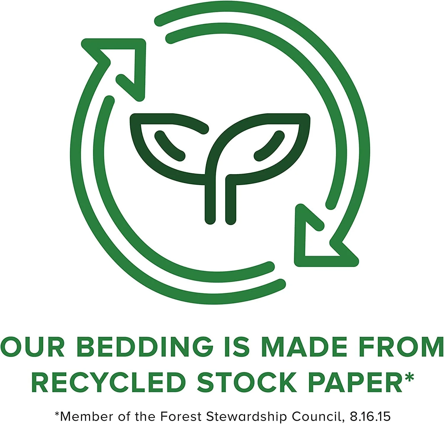 Eco Bedding with Odor Control - Brown - 4.5 Lbs - Image 4