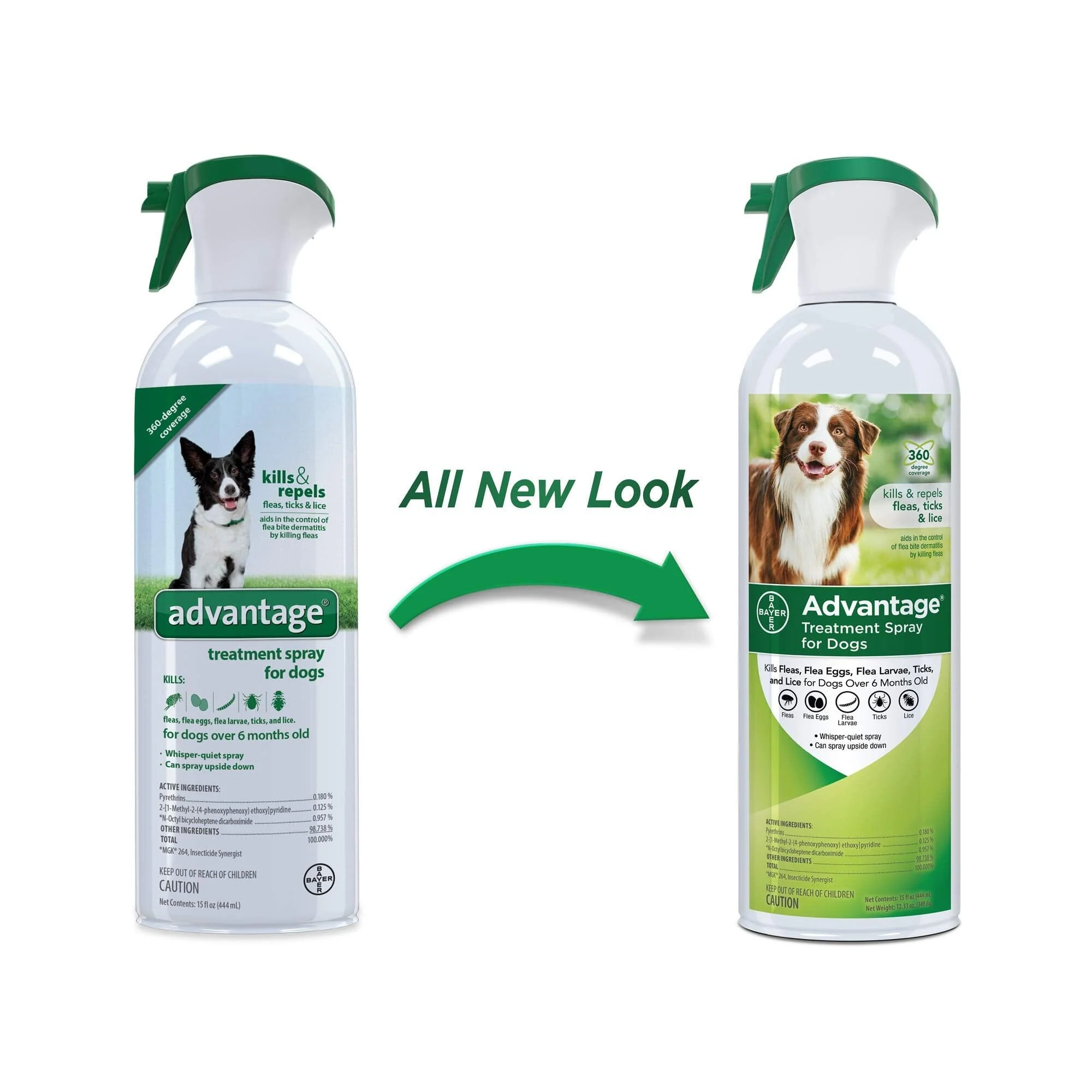 Elanco Advantage Flea and Tick Dog Spray for Adults and Puppies over 6 Months - Image 2