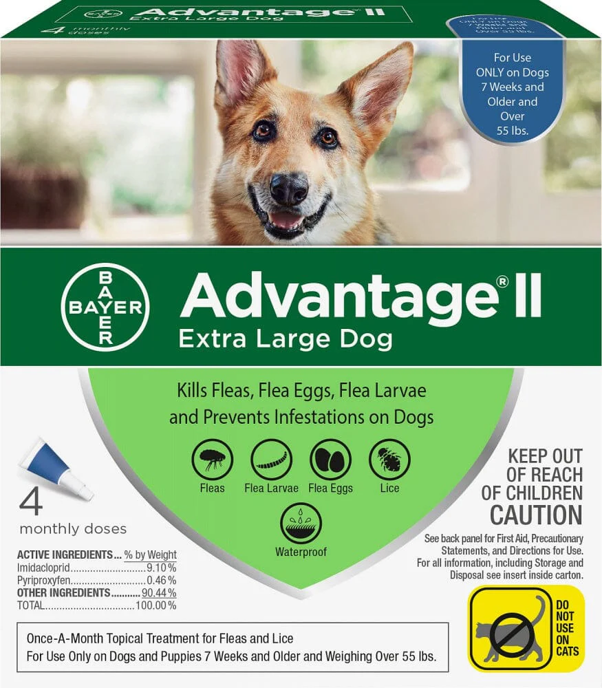 Elanco Advantage II Extra Large Dog - Image 2