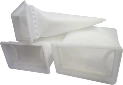 EShopps 300 Micron Rectangular Filter Sock - 4" Inch - 3 Pack