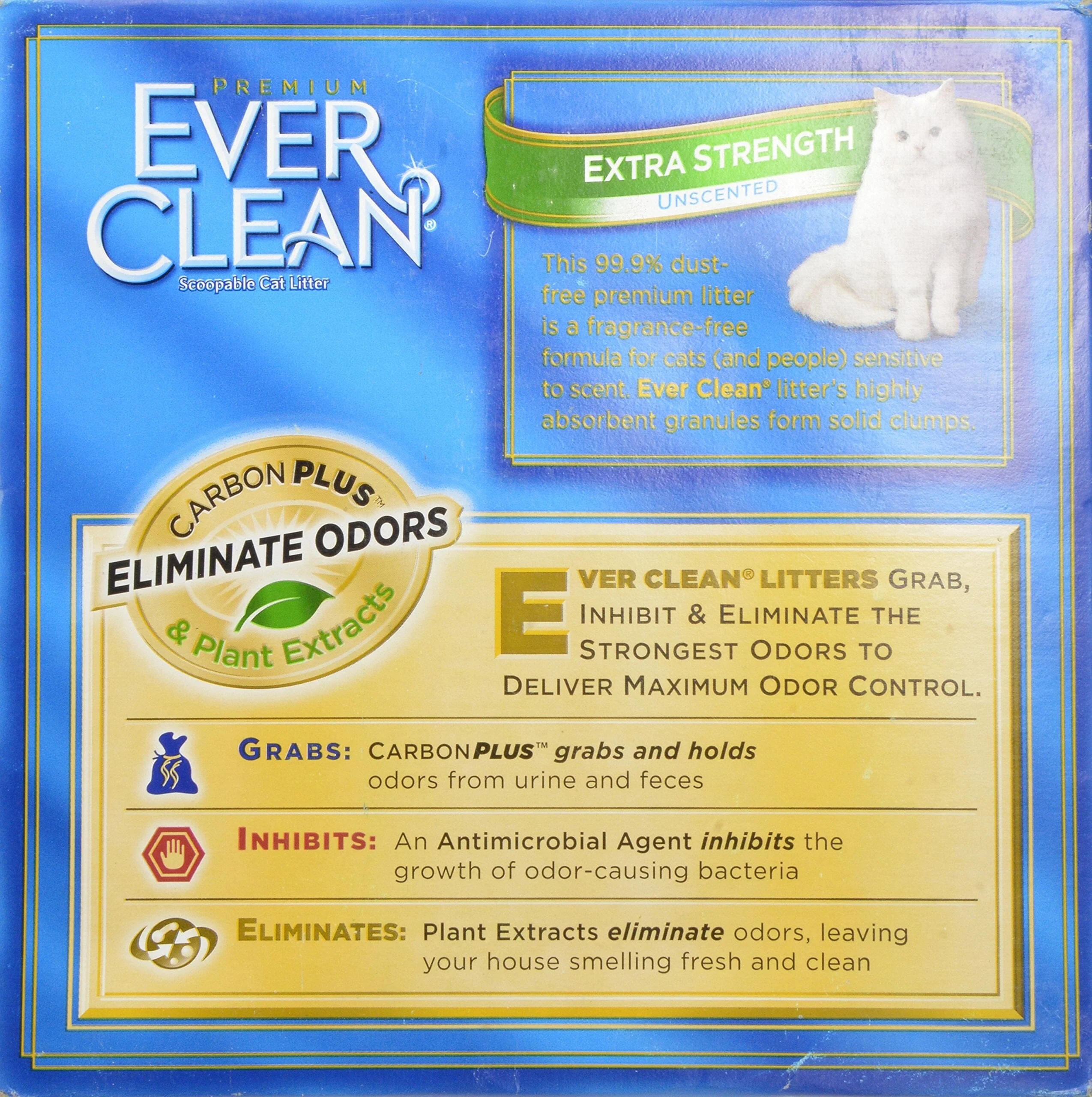 Ever Clean Extra-Strong Unscented Cat Litter - 25 Lbs - Image 3