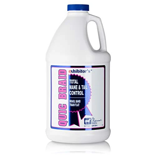 Exhibitor's Quic Braid Refill Grooming Tools Braiding - 64 Oz
