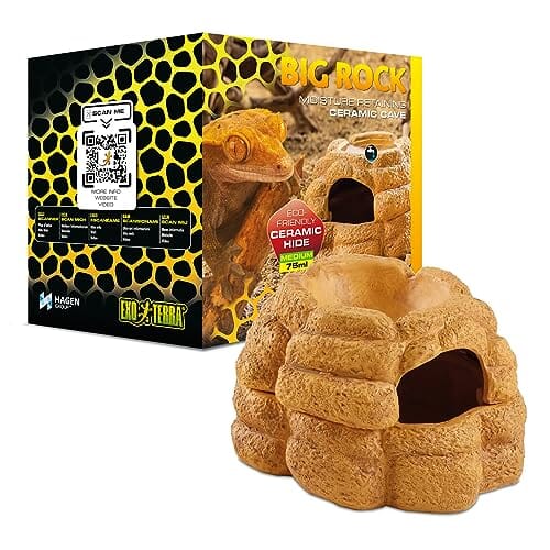 Exo Terra Big Rock Cave Aquarium and Terrarium Reptile Décor - Medium - Image 2
