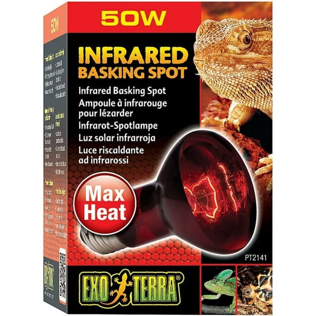 Exo Terra Heat-Glo Infrared Basking Reptile Spot Lamp - Image 3