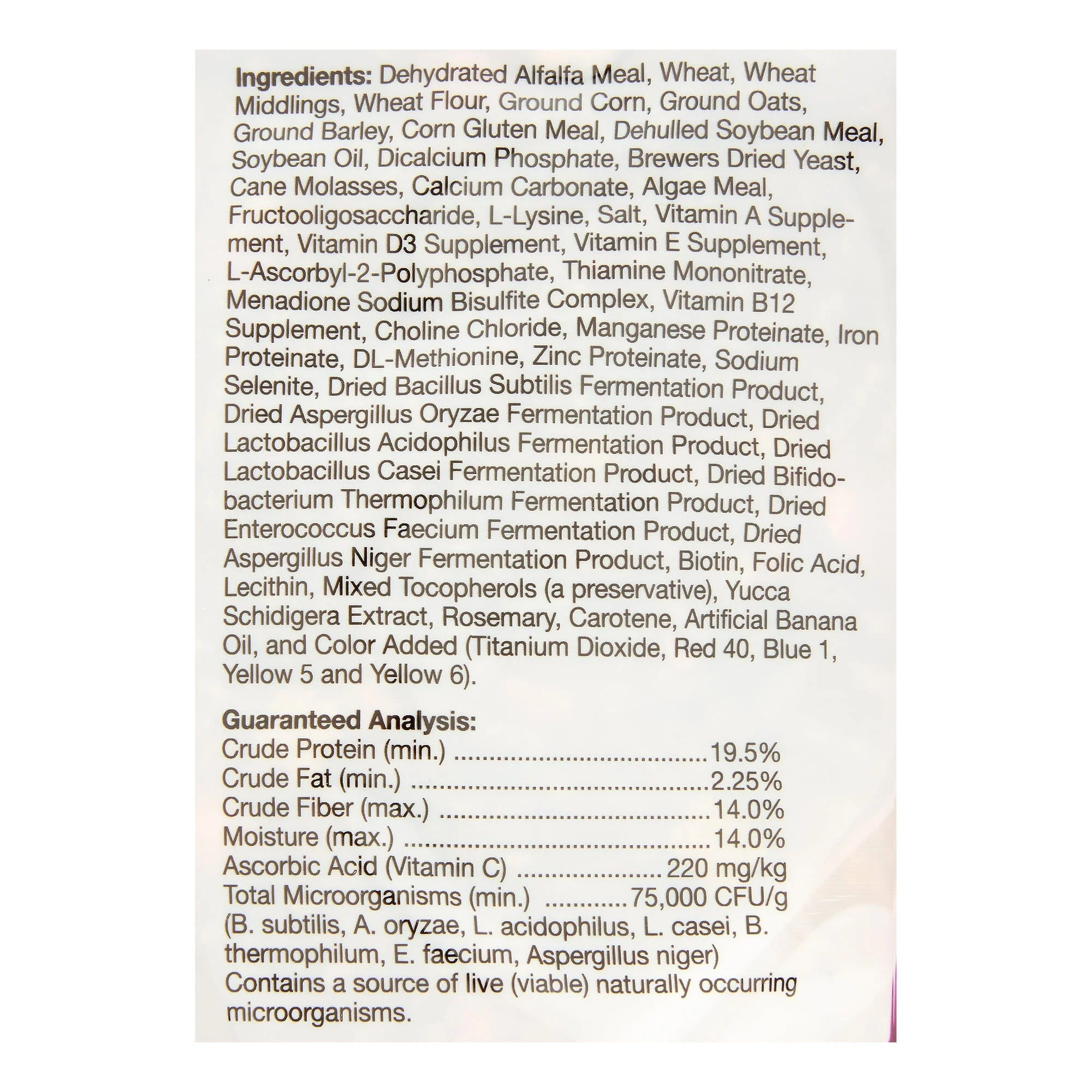 F.M. Brown's Encore Premium Guinea Pig Small Animal Food - 5 Lbs - Image 3
