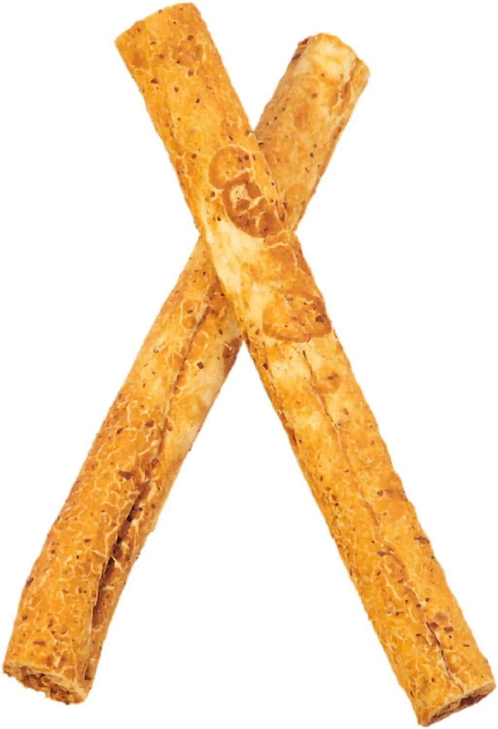 Fieldcrest Farms Nothin' To Hide Rawhide Alternative Rolls Natural Dog Chews - Peanut Butter - 10 In - 2 Pack - Image 3