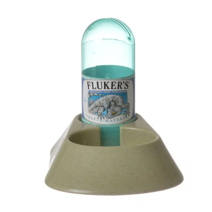Fluker's Repta-Waterer Reptile Drinking Bowl and Bottle