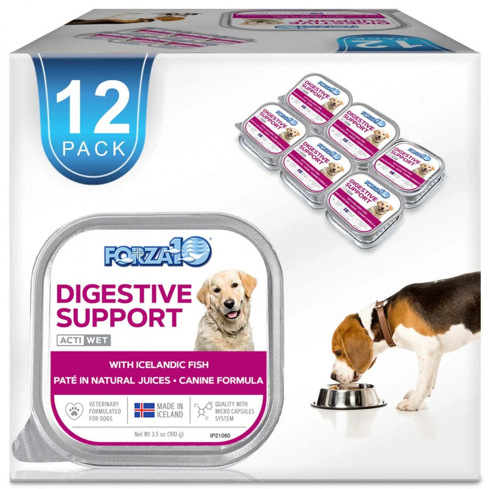 Forza10 Nutraceutic Actiwet Digestive Support Icelandic Fish Recipe Wet Dog Food - Image 3