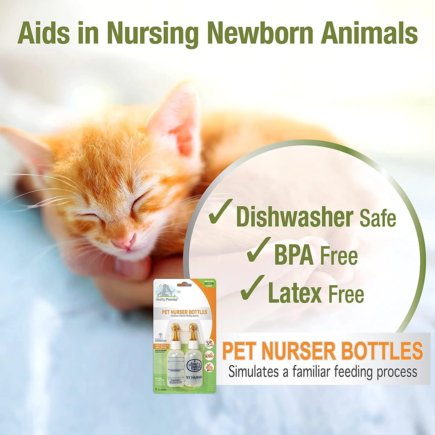 Four Paws Pet Nurser Dog Milk Replacers - 2 Oz - 2 Pack - Image 8
