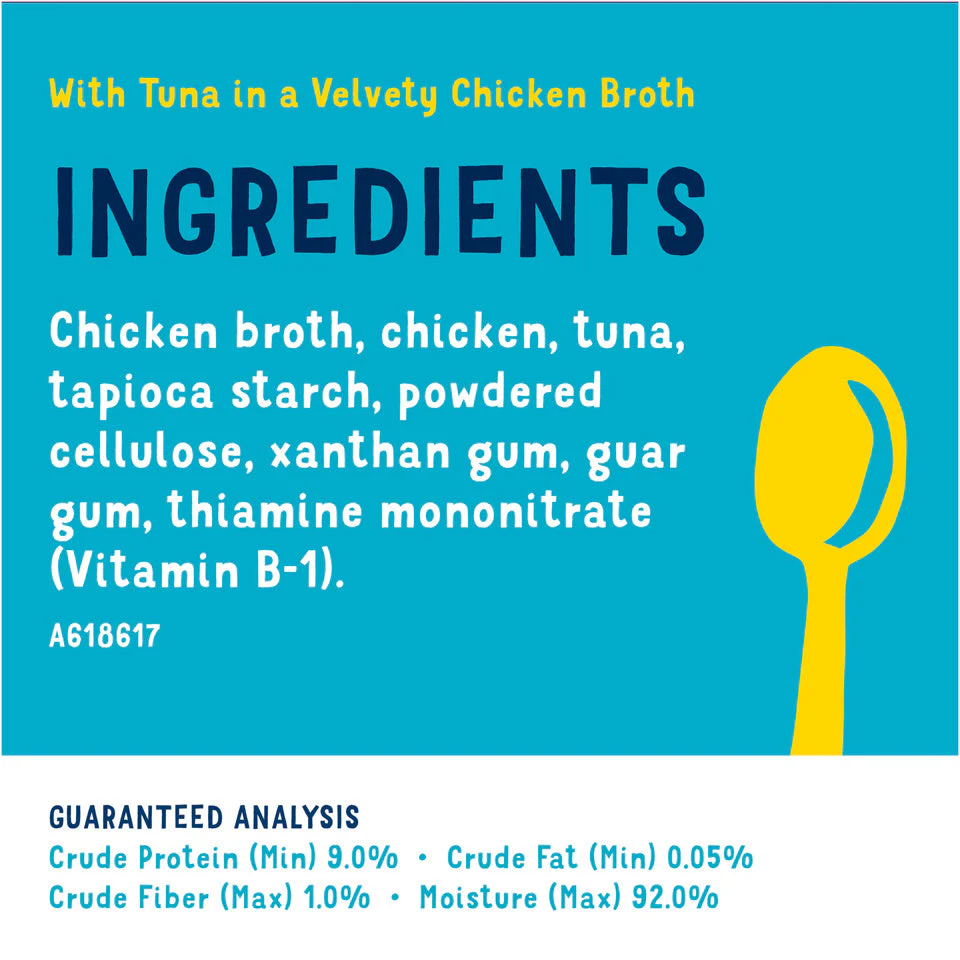 Friskies Natural Grain-Free Lil' Soups With Tuna In Chicken Broth Cat Food Compliment - Image 13
