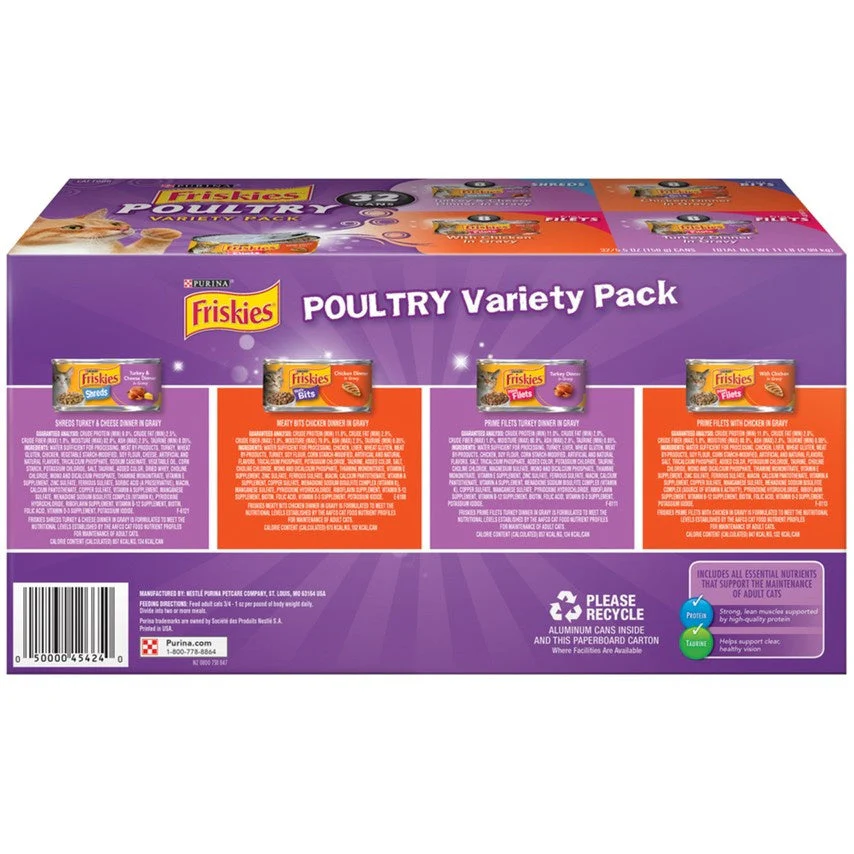 Friskies Poultry Variety Canned Cat Food - Image 7