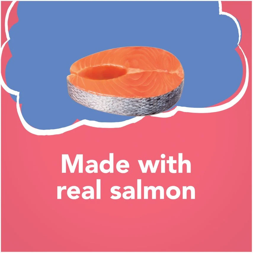 Friskies Savory Shreds Salmon in Sauce Canned Cat Food - Image 2