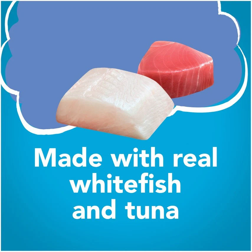Friskies Savory Shreds with Ocean White Fish & Tuna Canned Cat Food - Image 4