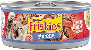 Friskies Shredded Beef Canned Cat Food