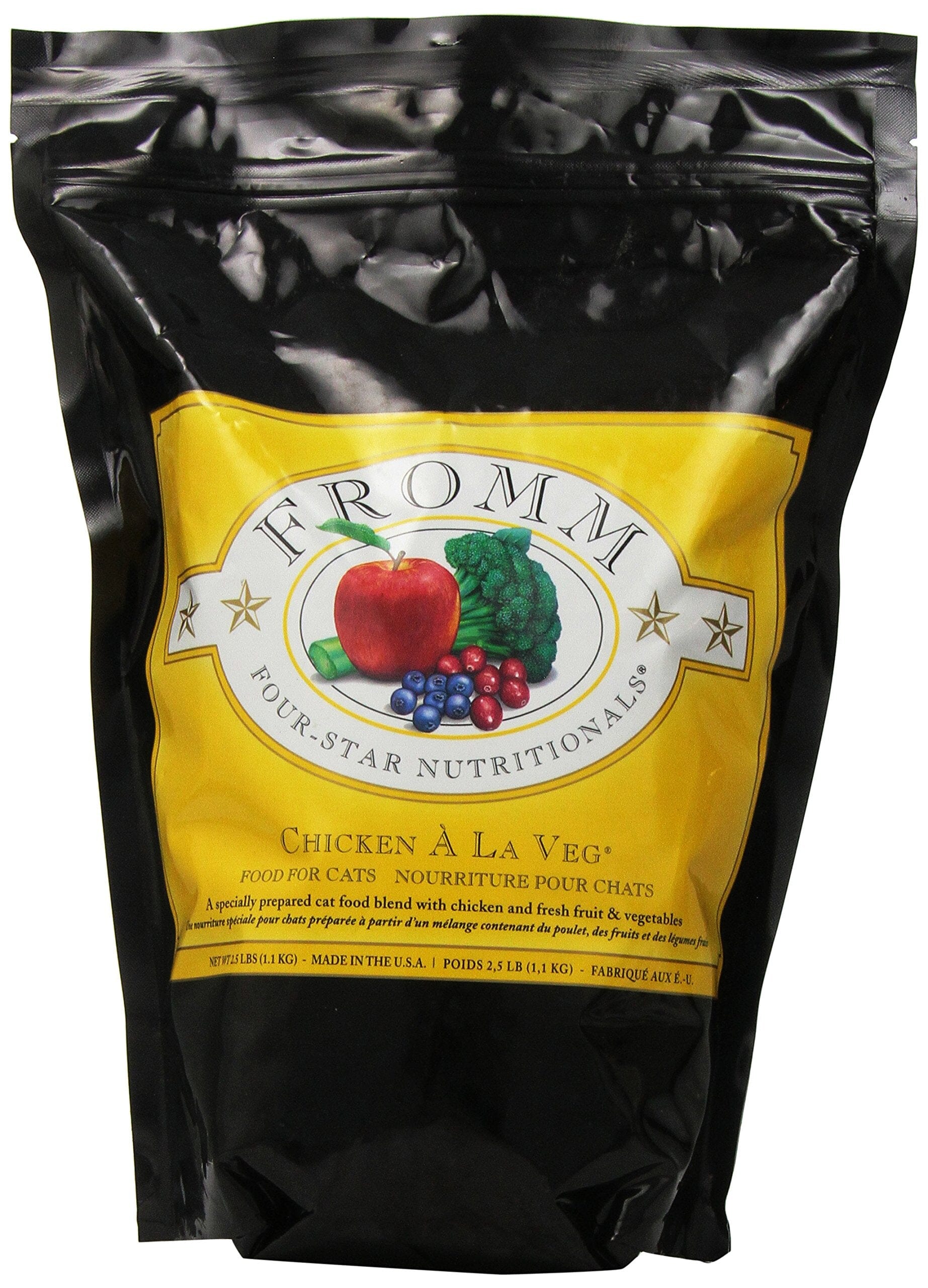 FROMM Four-Star Nutritionals Chicken A La Veg Dry Cat Food