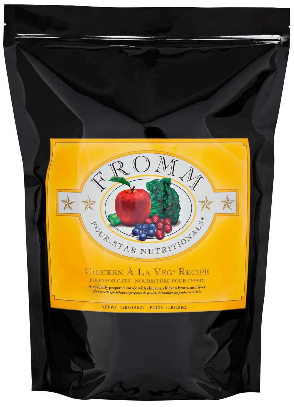FROMM Four-Star Nutritionals Chicken A La Veg Dry Cat Food - Image 2