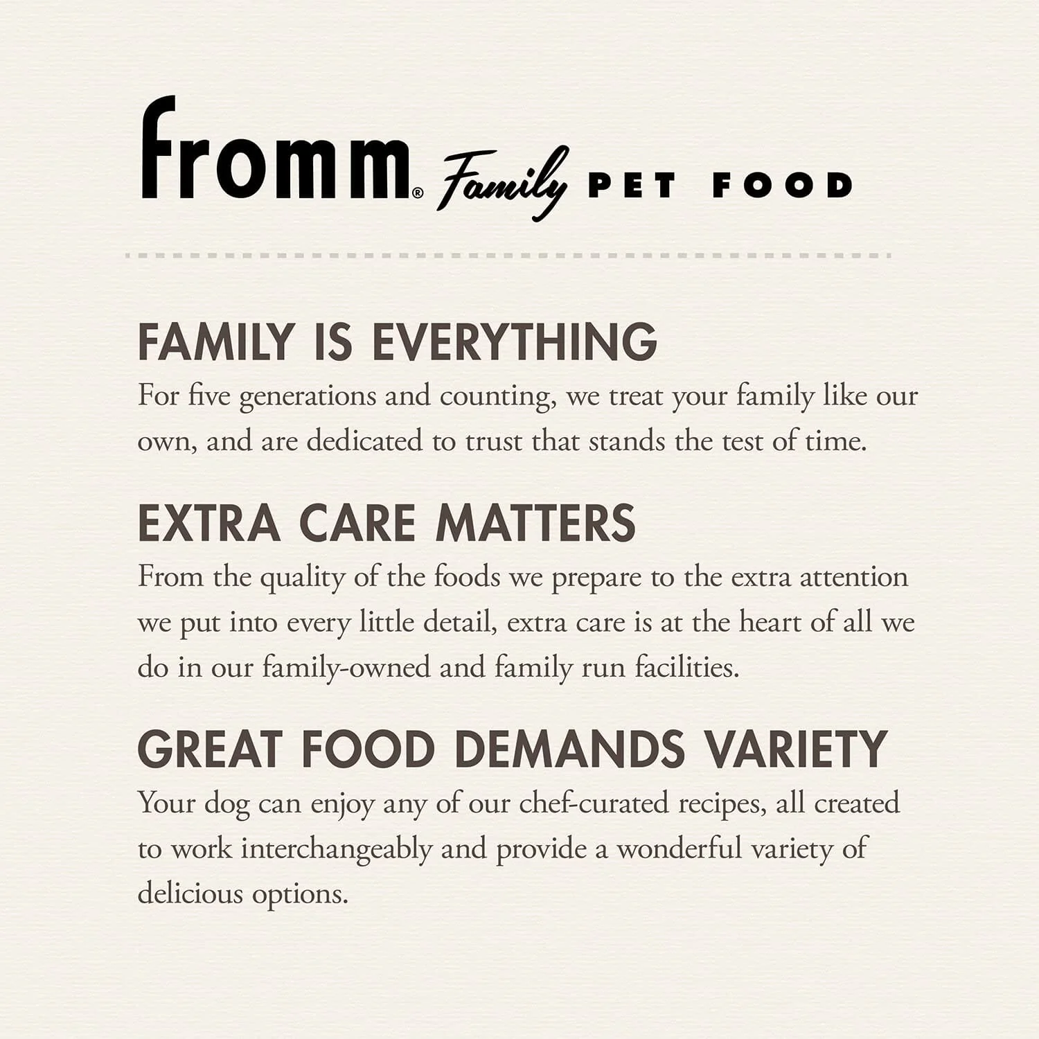 FROMM Four-Star Nutritionals Chicken au Frommage Grain-Free Chicken Dry Dog Food - Image 3
