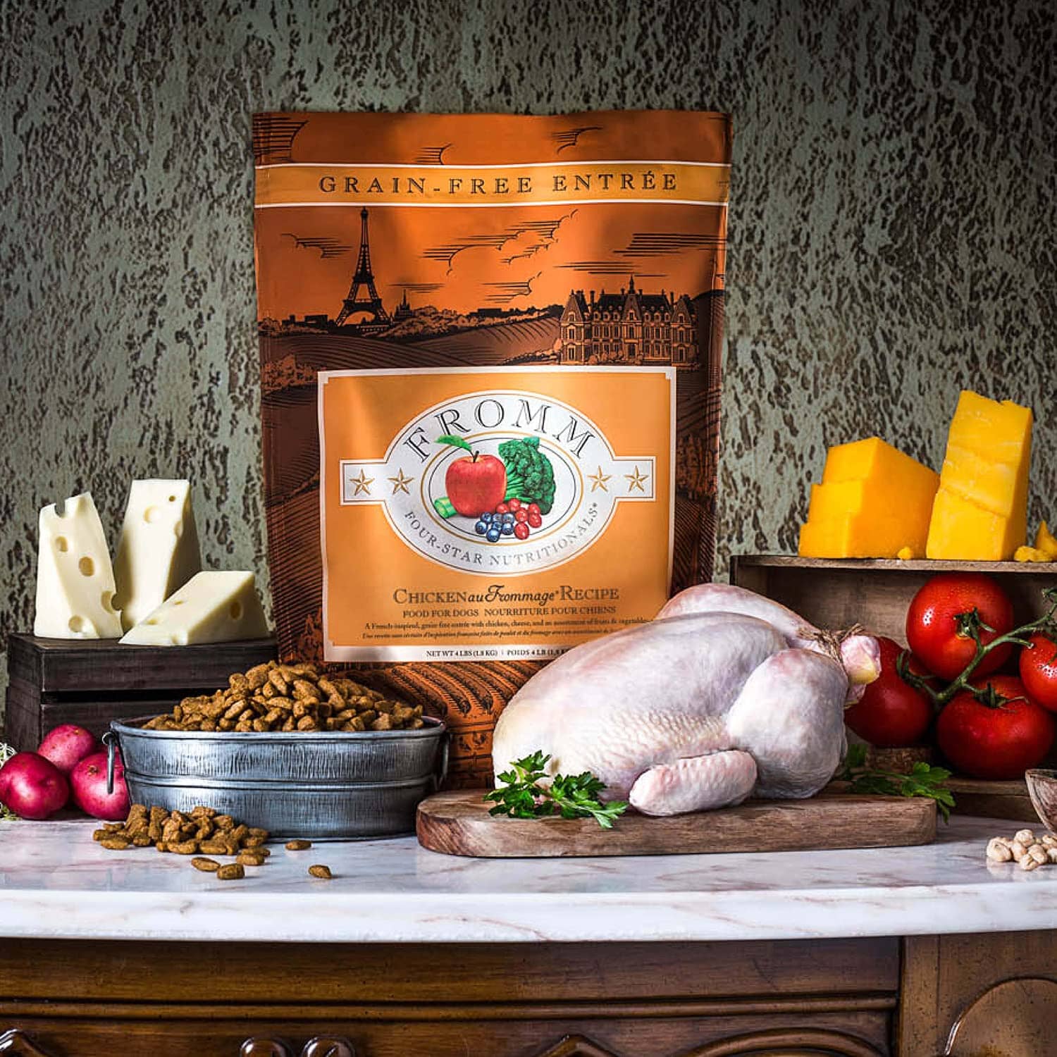 FROMM Four-Star Nutritionals Chicken au Frommage Grain-Free Chicken Dry Dog Food - Image 4
