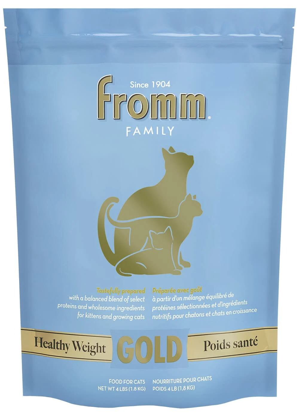 FROMM Gold Adult Senior Healthy Weight Management Dry Cat Food