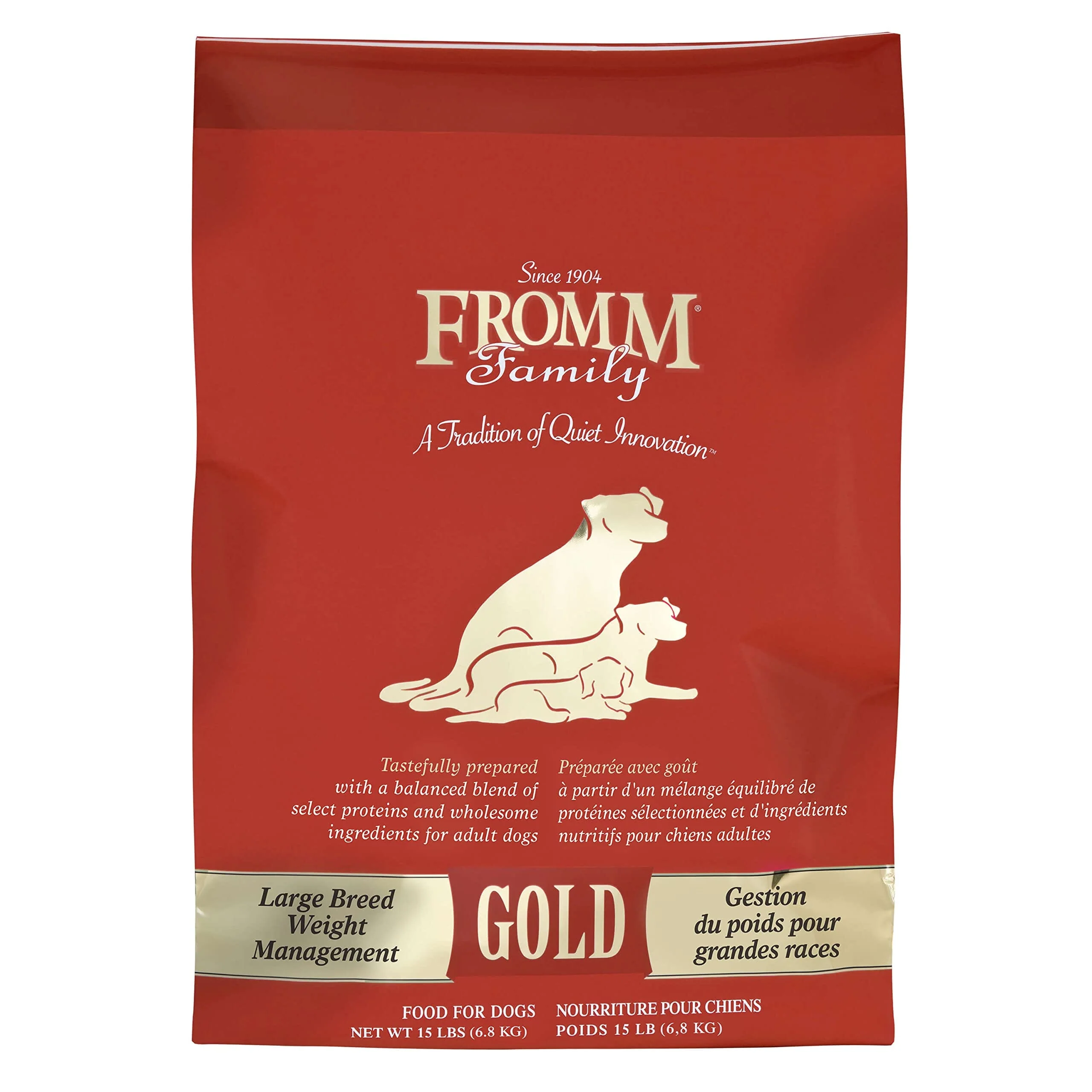 FROMM Gold Premium Weight Management Large-Breed Dry Dog Food