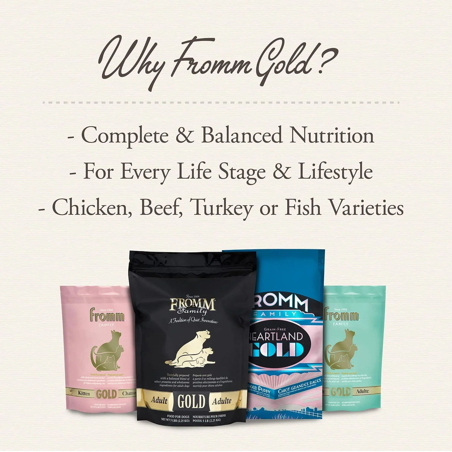 FROMM Heartland Gold Puppy Large and Giant-Breed Grain-Free Beef Dry Dog Food - Image 3