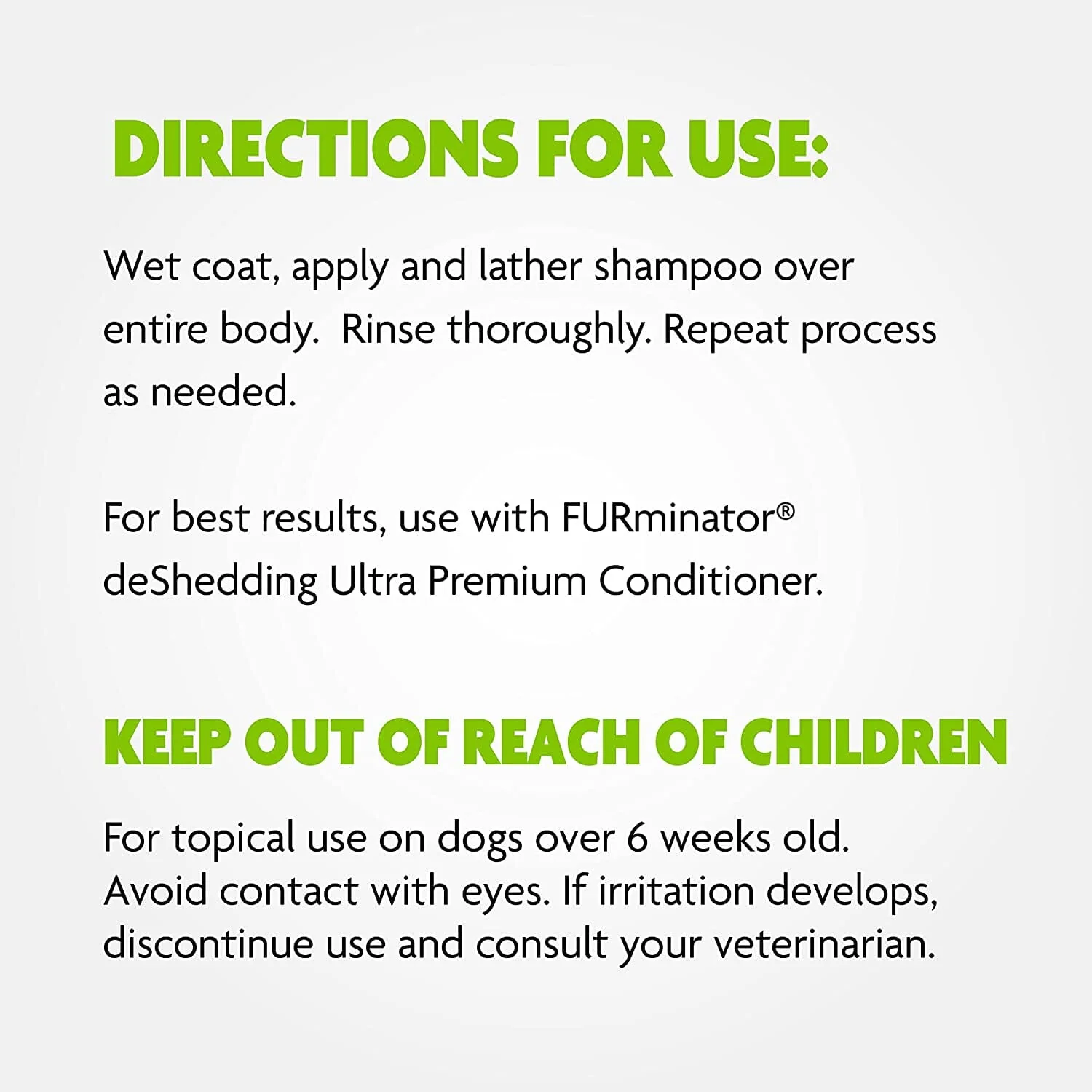 FURminator Sensitive Skin Dog Shampoo - 16 Oz - Image 8