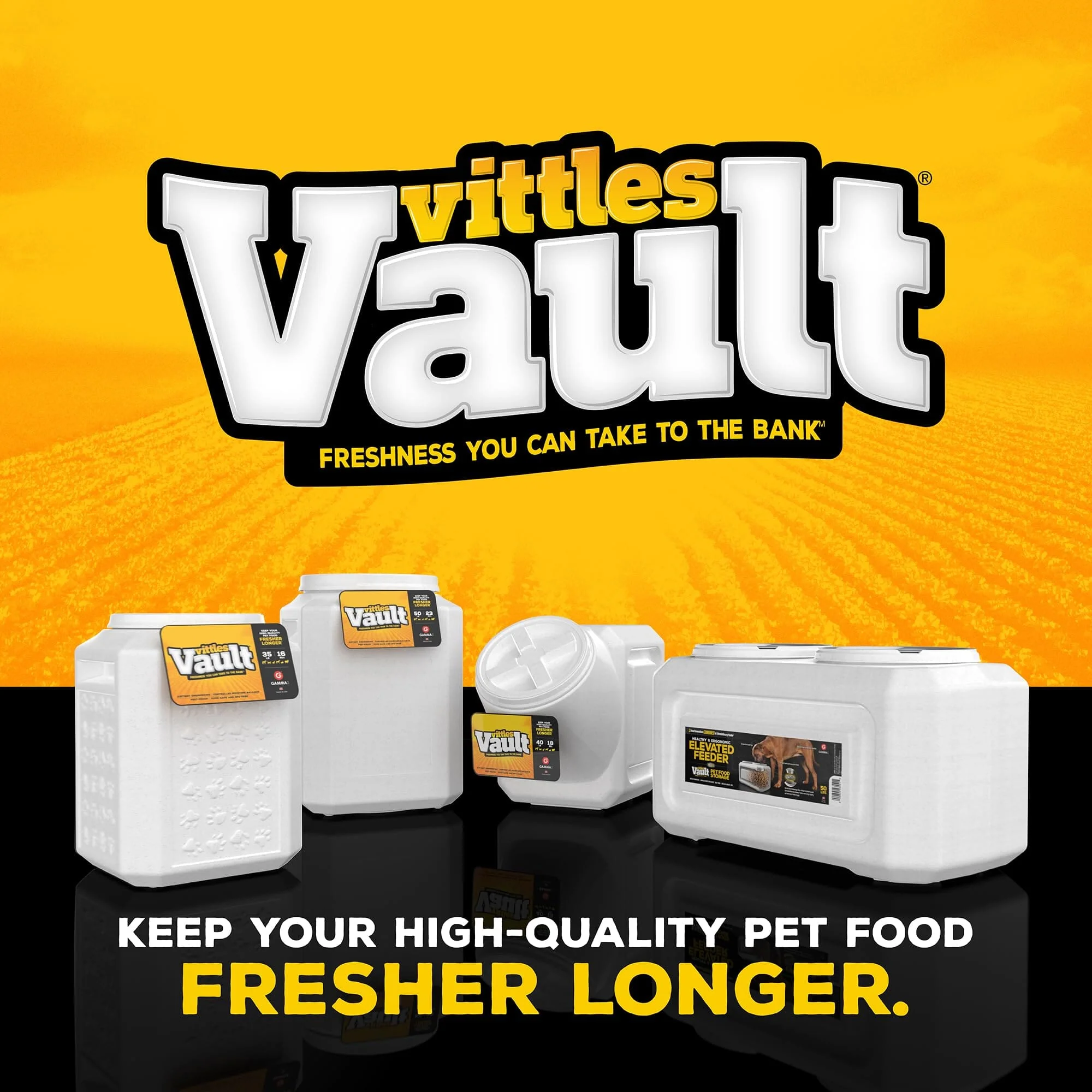 Gamma2 Outback Vittles Vault Pet Food Storage Container - Image 6