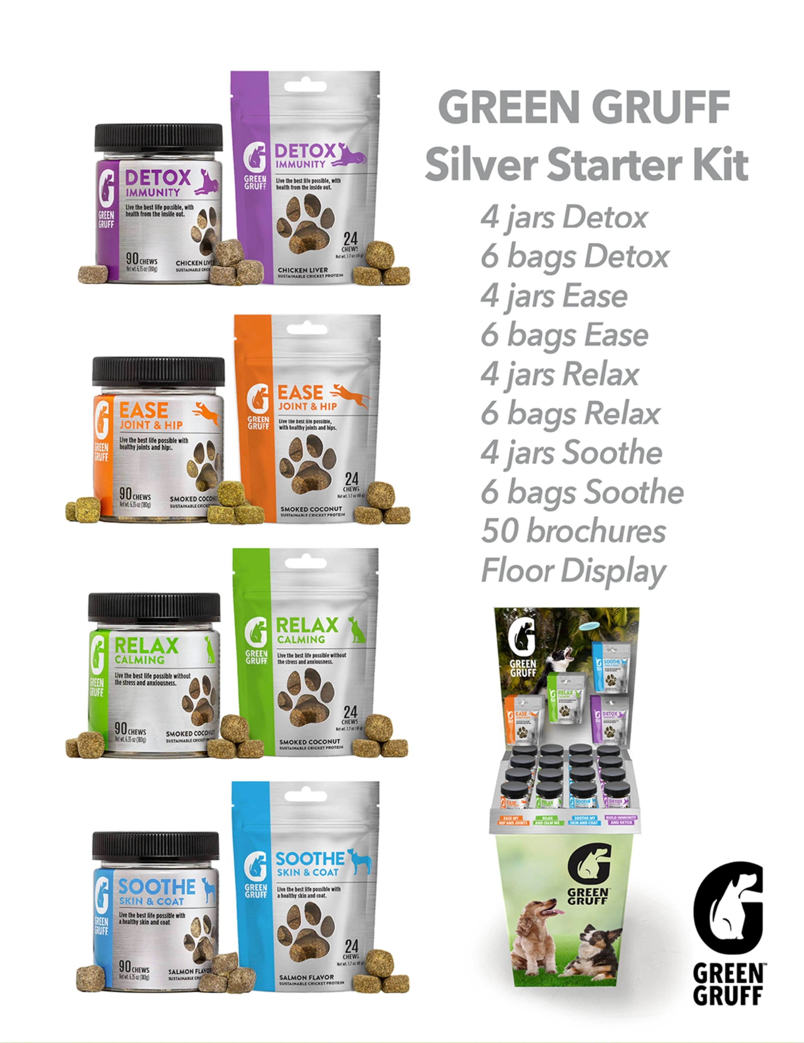 Green Gruff Starter Kit - 40 Count - Image 2