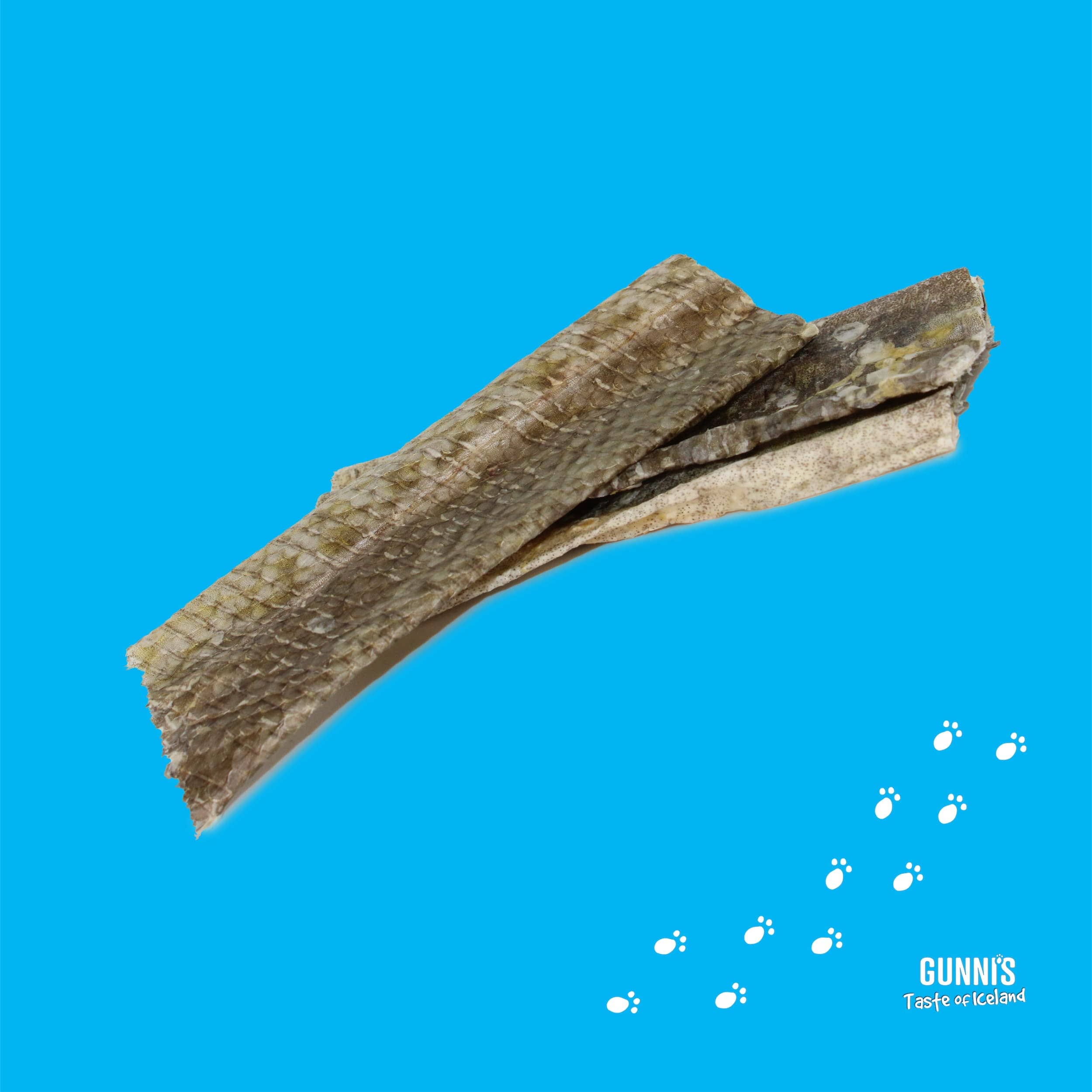 Gunnis Pet Grain-Free Cod Skin Shorties Natural Air-Dried Dog Treats - 2.5 Oz - Image 3