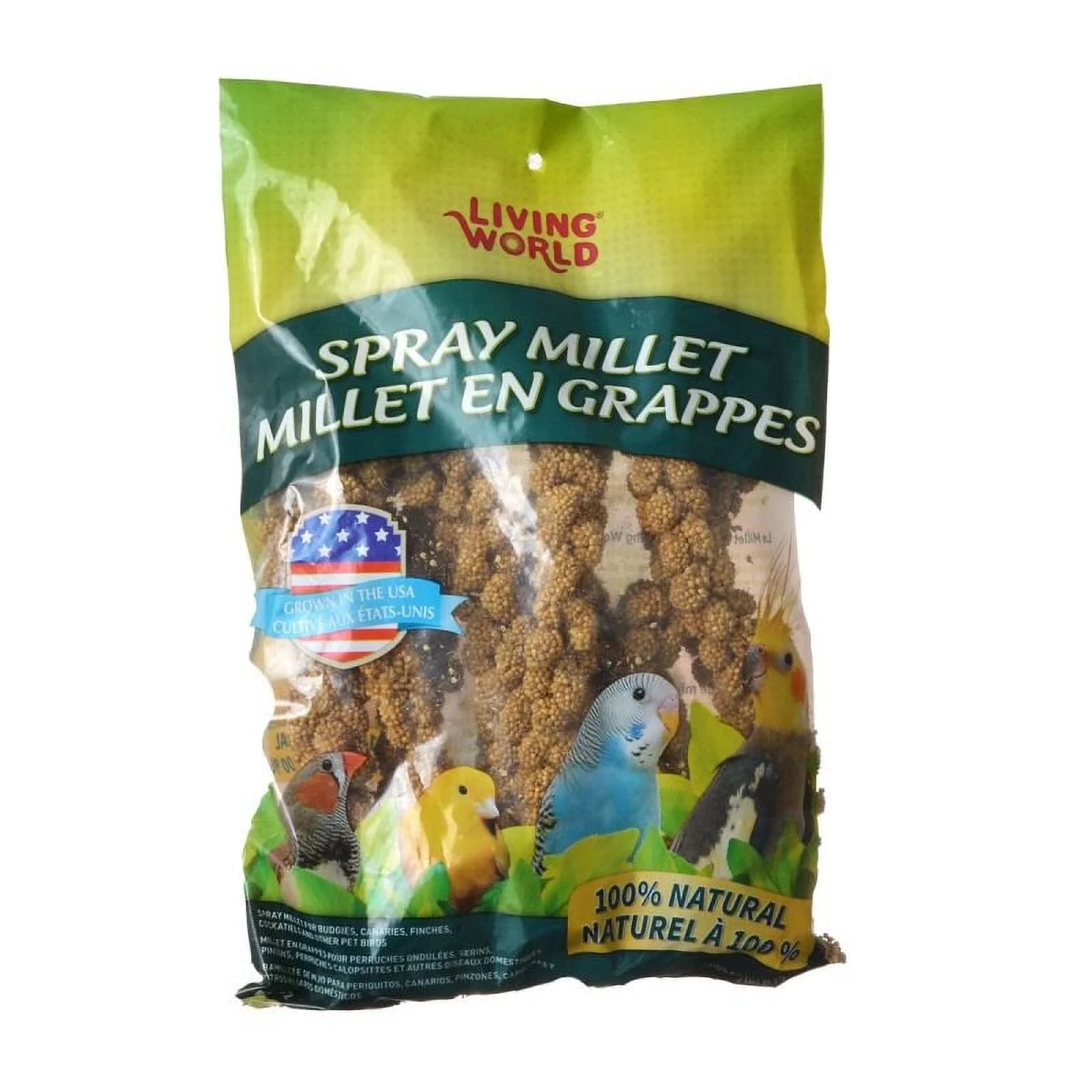 Hagen Hari Living World Millet Spray Bird Treats for Cockatiels Budgies Canaries and Finches - Image 8