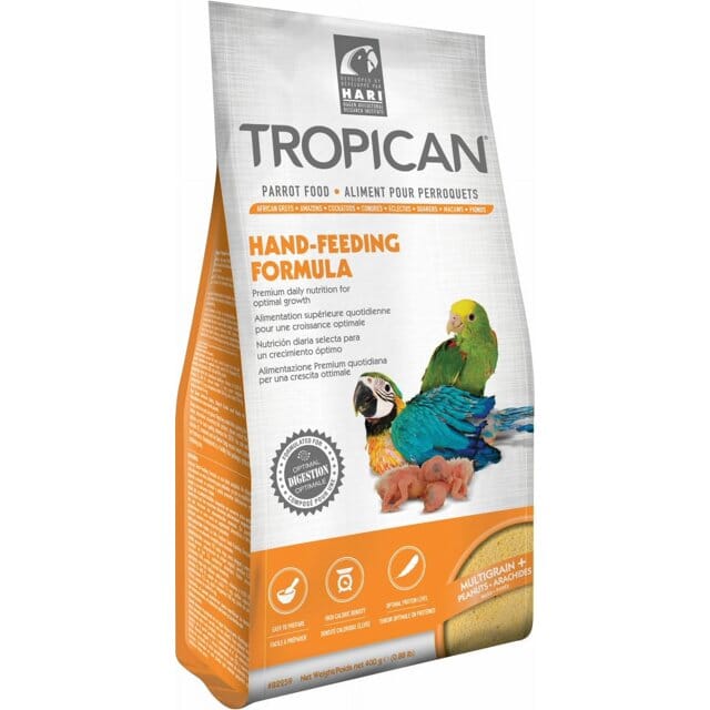 Hagen Hari Tropican Hand-Feeding Formula Baby Optimal Growth Parrot Bird Food - Image 2