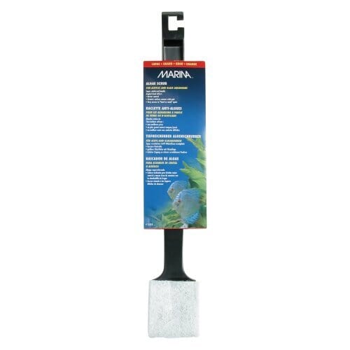 Hagen Marina Deep Reaching Handheld Glass Algae Scrubber