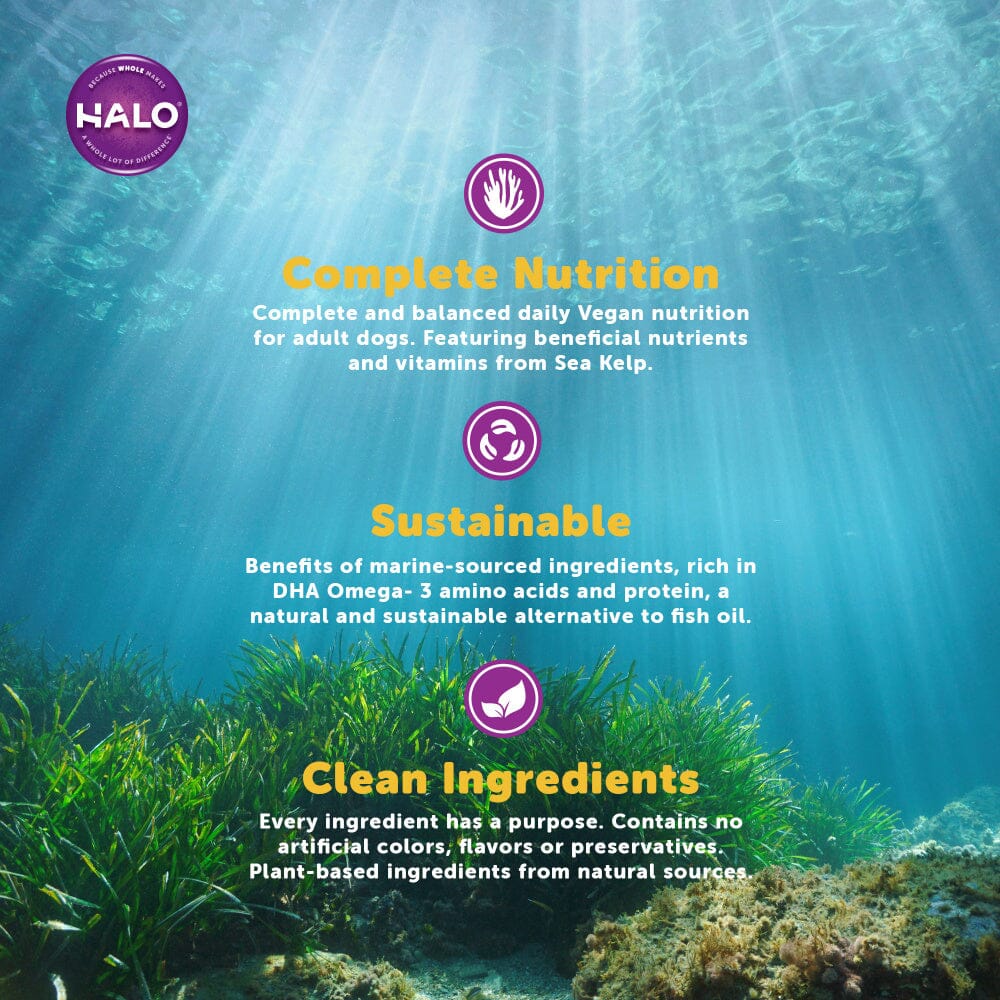 Halo Holistic Ocean of Vegan Recipe Dry Dog Food - Image 2