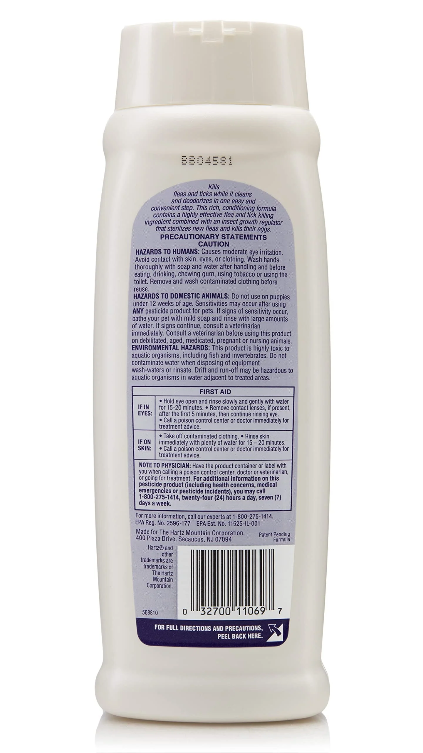 Hartz Mountain Ultra Guard Plus Flea and Tick Dog Shampoo and Conditioner - 18 Oz - Image 2