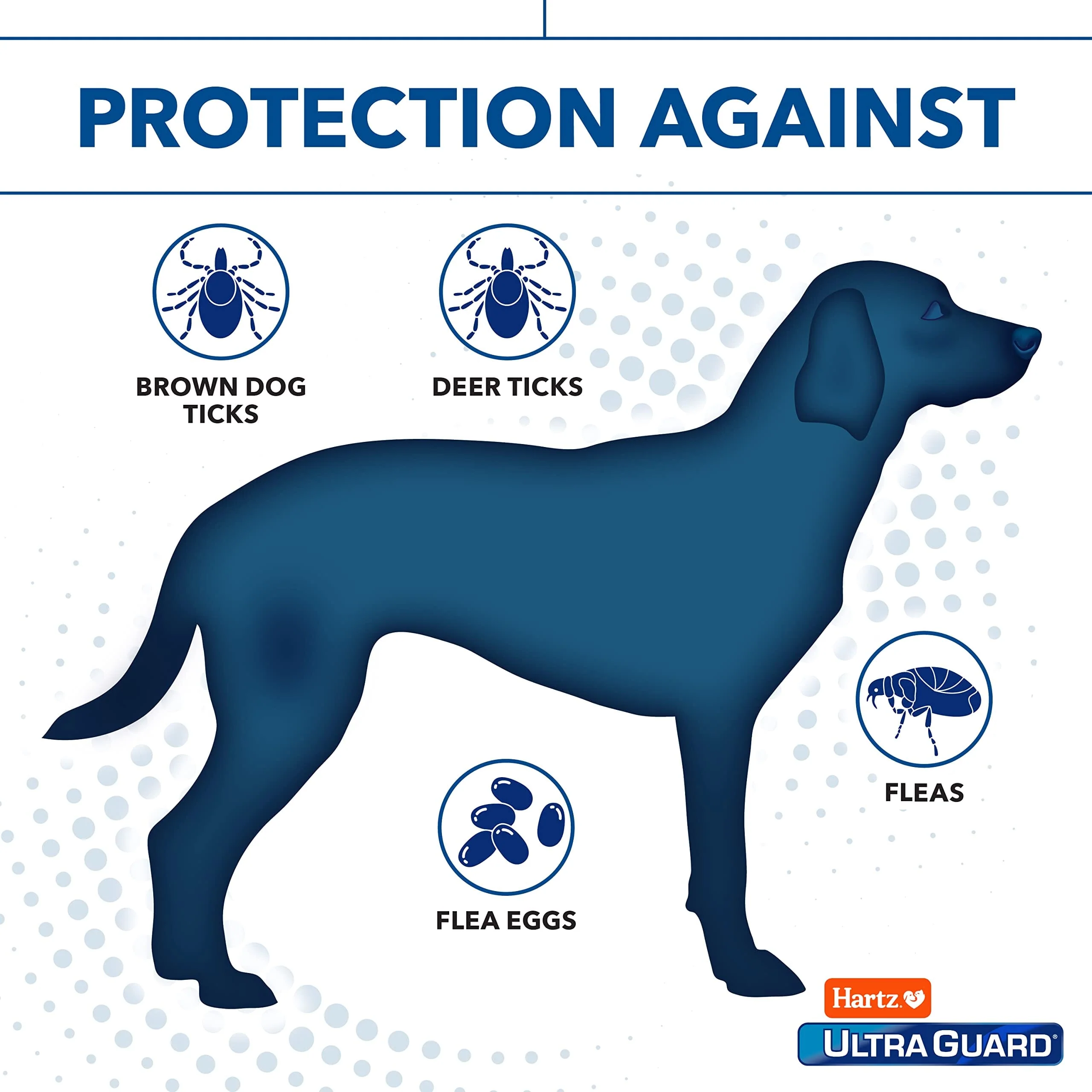 Hartz Mountain Ultra Guard Plus Flea and Tick Drops for Dogs - 31-60 Lbs - 3 Pack - Image 4