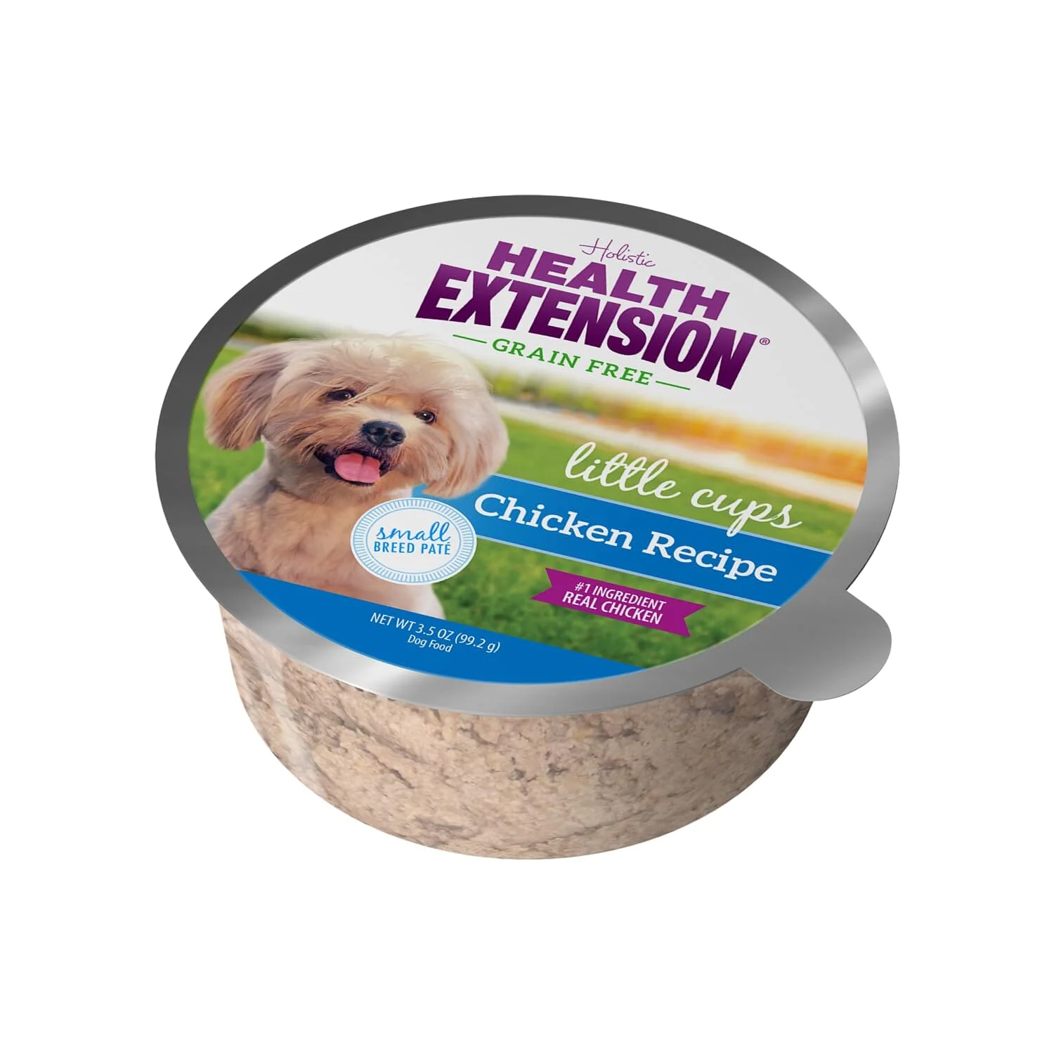 Health Extension Little Cups Grain-Free Chicken Recipe Small-Breed Wet Dog Food Trays - 3.5 Oz - Case of 12