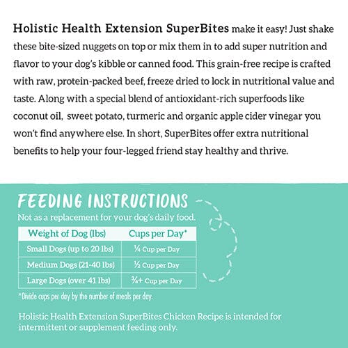 Health Extension SuperBites Freeze-Dried Meal Mixer Chicken - Image 3