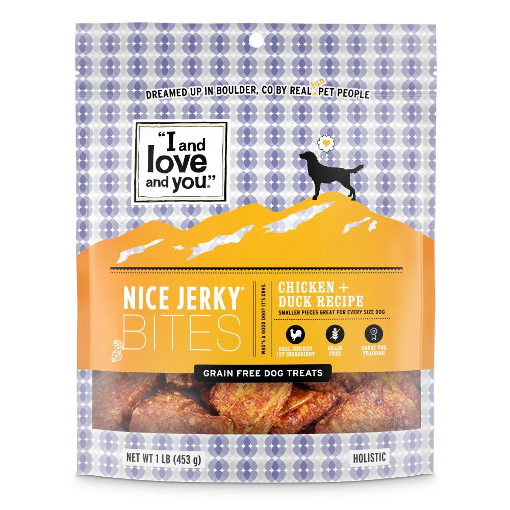 I And Love And You Nice Jerky Grain Free Chicken & Duck Dog Treats - Image 3