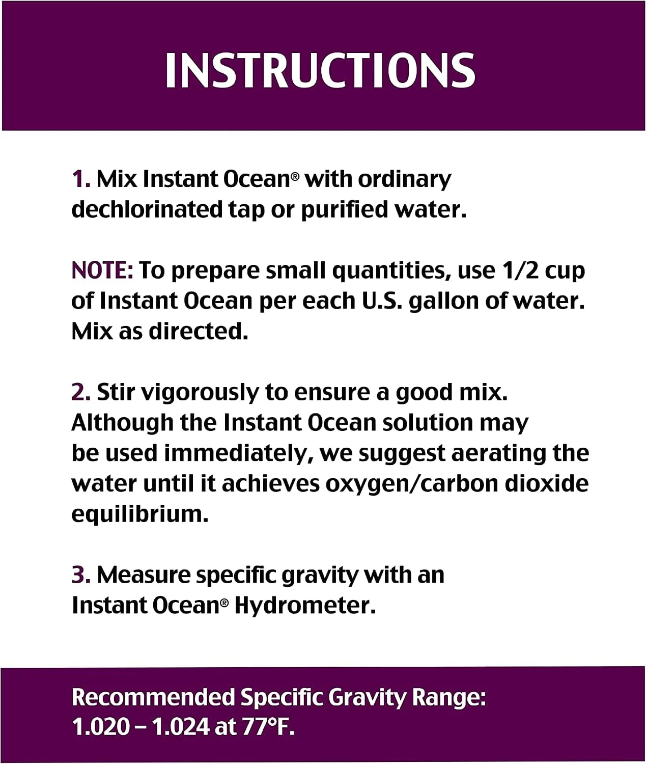 Instant Ocean Sea Salt Box Aquarium Marine Salt - 10 Gal - Image 6
