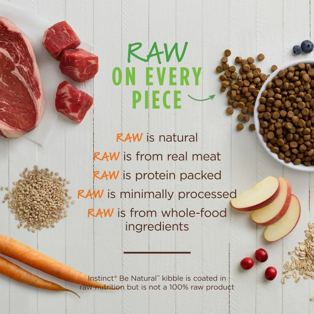 Instinct Be Natural Beef & Barley Recipe Dry Dog Food - Image 4