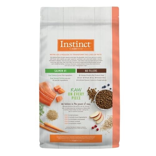 Instinct Be Natural Salmon and Brown Rice with Vitamins and Minerals Dry Dog Food - 4.5 Lbs - Image 2